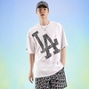 MLB Illusion Mega Overfit T-Shirt LA Dodgers White