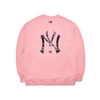 MLB SWEATER CHECK BAG BIG LOGO OVERFIT SWEATSHIRT NEW YORK YANKEES