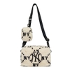MLB Dia Monogram Fur Cross Bag New York Yankees 3ACRM1026-50CRS