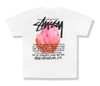 STUSSY REFLECTION TEE WHITE