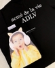 ADLV Baby Face Cat Earplug Short Sleeve Tshirt
