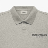 Fear Of God Essentials SS Polo Dark Heather Oatmeal