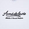 ADLV GEL PRINTING LOGO SHORT SLEEVE T-SHIRT WHITE