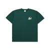 ADLV BIG LOGO 2 PRINTING SHORT SLEEVE T-SHIRT DEEP GREEN