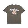 ADLV GOLD CHAIN BEAR DOLL SHORT SLEEVE T-SHIRT COCOA