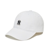 MLB Basic Wappen Unstructured Ball Cap NY White 3ACP7802N-50WHS