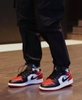 Jordan 1 Low Bred Toe