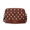 MLB CLASSIC MONOGRAM JACQUARD CROSS BAG BOSTON REDSOX