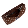 MLB Classic Monogram Jacquard Hobo Bag Boston Red Sox Brown