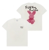 ADLV DOODLE FUZZY RABBIT CREAM T-SHIRT