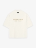 Fear of God Essentials V-neck Tee Fall Cloud Dancer