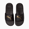PUMA COOL CAT SPORT SLIDE BLACK/ GOLD
