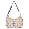 MLB Monogram Jacquard Hobo Bag Boston Red Sox 3ABQL023N-43SAL