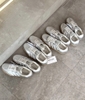 Adidas Samba OG Silver Metallic Cracked