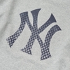 MLB SWEATER MONOGRAM DIAMOND GRADIENT BAG BIG LOGO OVERFIT NEW YORK YANKEES
