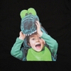 ADLV BABY FACE CROCODILE DOLL SHORT SLEEVE T-SHIRT BLACK