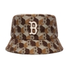 MLB Cube Monogram Bucket Hat Boston Red Sox 3AHTM212N-43BRD
