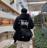 STUSSY BASIC HOODIE ZIP