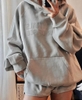 Fear of God Essentials Hoodie Smoke