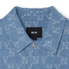 MLB Denim Jacquard New York Yankees Shirts 3ADRM0131-50INS