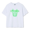 Life Work Basic Face Dog T-Shirt White