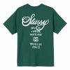 STUSSY WORLDTOUR T-SHIRT GREEN