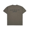 ADLV BASIC LOGO SEASON2 SHORT SLEEVE T-SHIRT COCOA