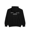 ADLV DTP WINDOW SEAT BABY FACE HOODIE BLACK