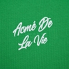 ADLV SCRIPT LOGO PRINTING SHORT SLEEVE T-SHIRT GREEN
