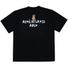 ADLV CHECK PANTS BEAR SHORT SLEEVE T-SHIRT BLACK