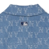 MLB Denim Jacquard New York Yankees Shirts 3ADRM0131-50INS