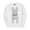 Life Work Sweater Radok Big Logo Short Sleeve SweatShirt White