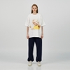 ADLV BABY FACE TELEPHONE BABY SHORT SLEEVE T-SHIRT R WHITE