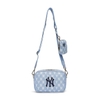 MLB Monogram Jacquard Mini Crossbody Bag New York Yankees 3ACRS022N-50BLL