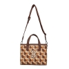 MLB Cube Monogram Small Tote Bag Boston Red Sox 3AORS022N-43BRD