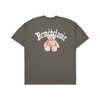 ADLV GOLD CHAIN BEAR DOLL SHORT SLEEVE T-SHIRT COCOA