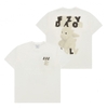 ADLV FUZZY FONT DRAGON T-SHIRT CREAM