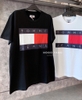 TOMMY Jean Flag T-shirt Black