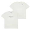 ADLV CIRCLE SYMBOL BASIC LOGO SHORT SLEEVE T-SHIRT WHITE