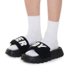 Nerdy Rich Bread Velcro Slide Black