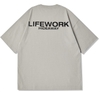 LIFE WORK Radoc Supima Short Sleeve T-shirt-Beige