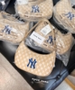 MLB MONOGRAM HOBO BAG NEW YORK YANKEES BEIGE