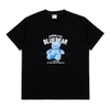 ADLV BLUE TEDDY BEAR SHORT SLEEVE T-SHIRT BLACK