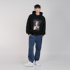 ADLV DTP PRAY GIRL BABY FACE HOODIE BLACK