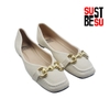 Giày bệt nữ màu trắng SubetsSu 511-5675