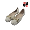Giày bệt nữ màu trắng SubetsSu 511-5675