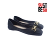 Giày bệt nữ màu đen SubestSu 511-6675