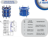 BE ngàm đồng DN50-1200 Khớp nối mềm