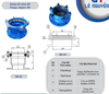 Đai khởi thủy gang cầu D32-D1200