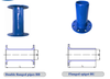 Chếch gang cầu DN50-DN1200